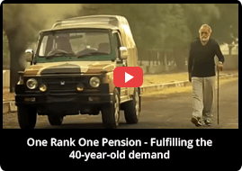 One Rank One Pension - Fulfilling the 40 Years Old Demand